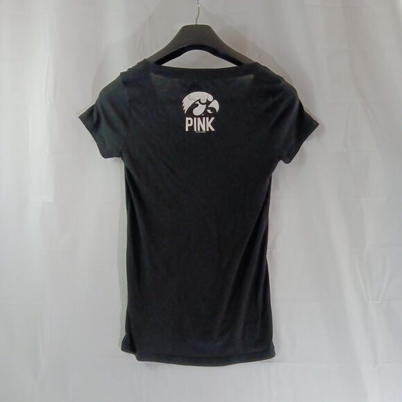 Victoria's Secret Pink With Fifth & Ocean T-shirt Women's Medium Iowa Hawkeyes * - Picture 3 of 9